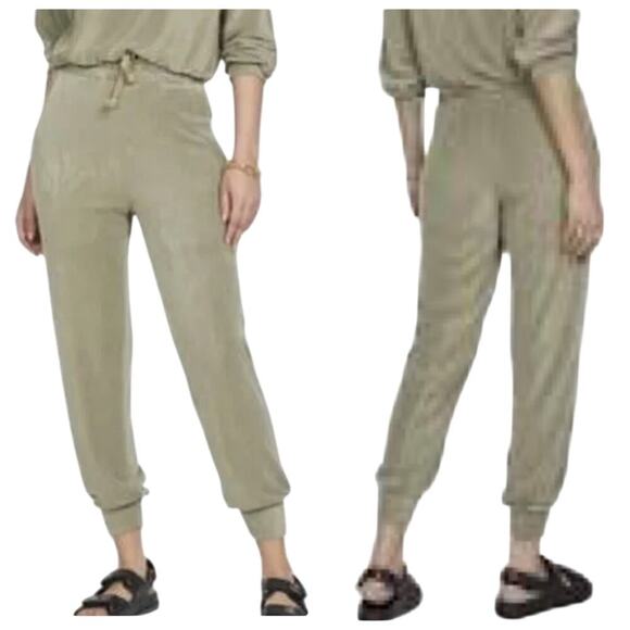 New GENERATION LOVE Rave Terry Sweatpants F21535 Washed Lt Grey Women’s Sz XXS - Picture 1 of 14